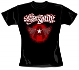 AEROSMITH - Flying A - čierne dámske tričko