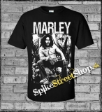 BOB MARLEY - Black And White - čierne detské tričko