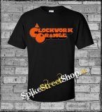CLOCKWORK ORANGE - Logo - čierne detské tričko