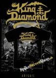 KING DIAMOND - Abigail Gold Edition - čierne detské tričko