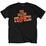 ROLLING STONES - Wild West Logo - čierne pánske tričko