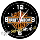 HARLEY DAVIDSON - Logo - nástenné hodiny