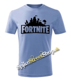 FORTNITE - Logo - svetlomodré detské tričko