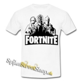 FORTNITE - Logo & Skins - biele pánske tričko