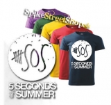 5 SECONDS OF SUMMER - Sign - farebné detské tričko