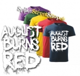AUGUST BURNS RED - Big White Logo - farebné detské tričko