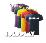 COLDPLAY - Logo - farebné detské tričko