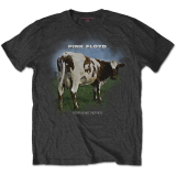 PINK FLOYD - Atom Heart Mother Fade - sivé pánske tričko