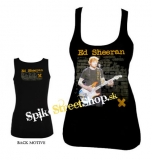ED SHEERAN - Guitar Portrait - Ladies Vest Top