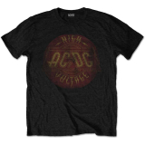 AC/DC - High Voltage Vintage - čierne pánske tričko