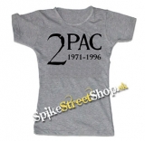 2 PAC - 1971-1996 - šedé dámske tričko