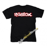 ROBLOX - Logo Red White - pánske tričko