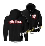 ROBLOX - Logo Red White - mikina na zips