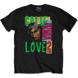 2 PAC - TUPAC - California Love - čierne pánske tričko