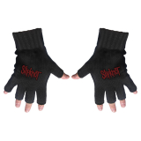 SLIPKNOT - Logo - čierne rukavice bez prstov