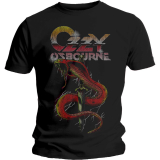 OZZY OSBOURNE - Vintage Snake - čierne pánske tričko