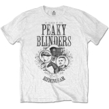 PEAKY BLINDERS - Horse & Cart - biele pánske tričko