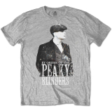 PEAKY BLINDERS - Grey Character - sivé pánske tričko