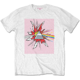 PINK FLOYD - Lichtenstein Prism - biele pánske tričko
