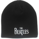 BEATLES - Drop T Logo - čierna zimná čiapka