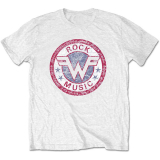WEEZER - Rock Music - biele pánske tričko