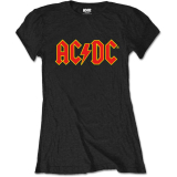 AC/DC - Logo - čierne dámske tričko