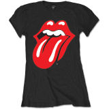 ROLLING STONES - Classic Tongue - čierne dámske tričko