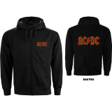 AC/DC - Logo - čierna pánska mikina