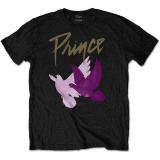 PRINCE - Doves - čierne pánske tričko