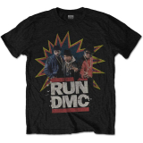 RUN DMC - Pow - čierne pánske tričko