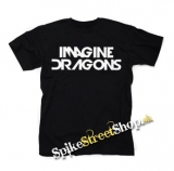 IMAGINE DRAGONS - Logo - čierne detské tričko
