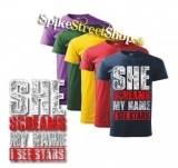 I SEE STARS - She Screams My Name - farebné detské tričko
