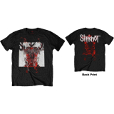 SLIPKNOT - Devil Single Logo Blur - čierne pánske tričko