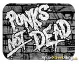 Podložka pod myš PUNKS NOT DEAD - Logo na múre