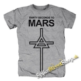 30 SECONDS TO MARS - Monolith - sivé pánske tričko