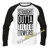 FORTNITE - Straight Outta Tilted Towers - pánske tričko s dlhými rukávmi
