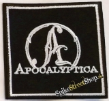 APOCALYPTICA - Black & White Logo - nažehlovacia nášivka
