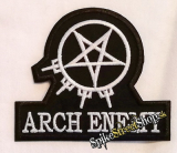 ARCH ENEMY - Black & White Logo - nažehlovacia nášivka