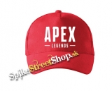 APEX LEGENDS - Biele logo - červená šiltovka (-30%=AKCIA)