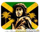 Podložka pod myš BOB MARLEY - Tvár na pozadí jamajskej zástavy