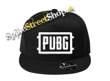 PUBG - Logo - čierna šiltovka model "Snapback"