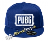 PUBG - White Logo - kráľovská-modrá šiltovka model "Snapback"