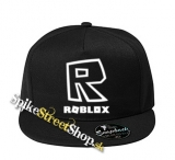 ROBLOX - Logo & Znak - čierna šiltovka model "Snapback"