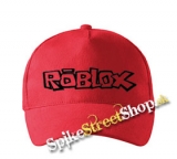 ROBLOX - Čierne logo - červená šiltovka (-30%=AKCIA)