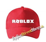 ROBLOX - Logo Symbol White - červená šiltovka (-30%=AKCIA)