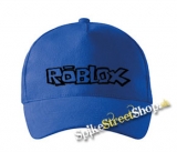 ROBLOX - Čierne logo - kráľovská modrá šiltovka (-30%=AKCIA)
