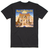 IRON MAIDEN - Powerslave Album Cover Box - čierne pánske tričko