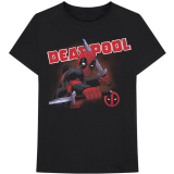MARVEL COMICS - Deadpool Cover - čierne pánske tričko