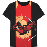 MARVEL COMICS - Deadpool Samurai - čierne pánske tričko