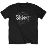 SLIPKNOT - Logo Star Diamante - čierne pánske tričko